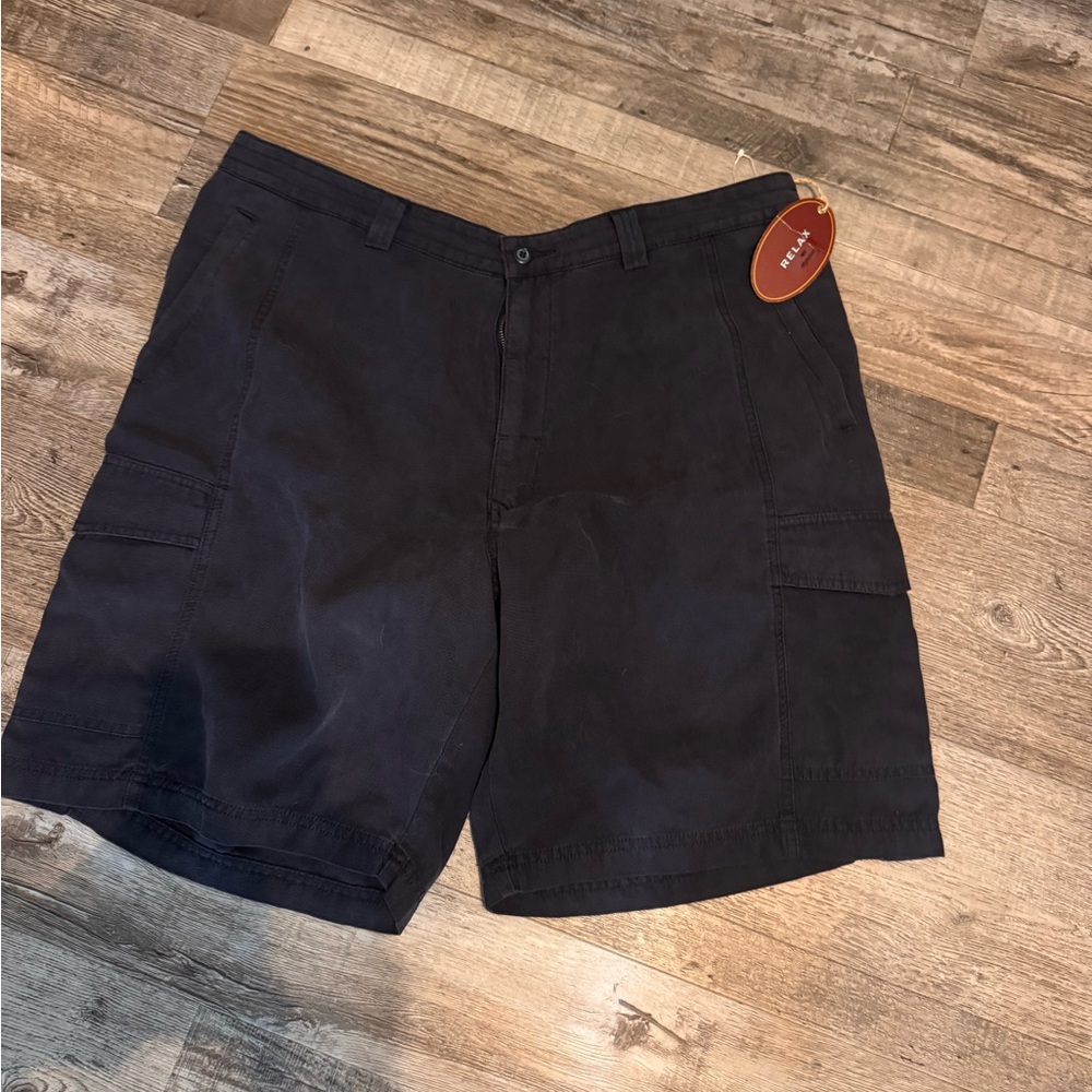 Tommy Bahama Men's Black Cargo Shorts
